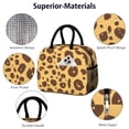 thumbnail image 4 of Womens Yellow and Brown Of Leopard Print Lunch Box for Work,Insulated Lunch Bag for Women,Loncheras Para Mujer,Leakproof Adult Lunch Bag for Work,Beach,Travel,Picnic,Camping, 4 of 7