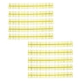 thumbnail image 3 of Binding Spines, Binding Coils 30 Holes Manual Bound Wear Resistant  For Student For Loose Leaf Yellow, 3 of 8