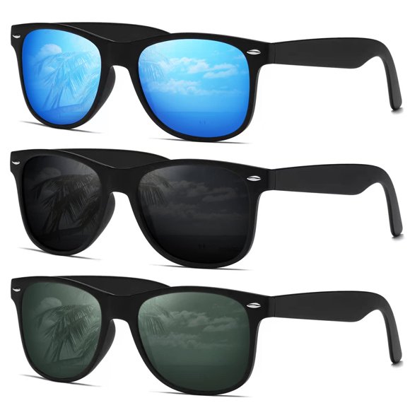 Gafas de sol DEMIKOS Polarizadas con protección UV400 para hombres y mujeres