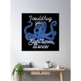 thumbnail image 2 of I Could Hug You Eight Times At Once Poster Wall Art, Modern Wall Decor For Living Room Bedroom, 17x17 UNFRAMED, 2 of 3