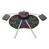 Tomshine 9 Drumpads Built-in Speaker with Sticks and Foot Pedals Digital Percussion Instruments