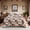 Brown/Deer, variant on Horse Quilt Set King - 100% Cotton King Quilt Bedding Set - Cowboy Western Rustic Farmhouse Quilts - Wildlife Animals & Forest Beige Plaid Patchwork Bedspread Set for All Season - 3 Pcs