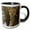 Black/White, variant on 3drose, Africa. Tanzania. Leopard in Tree at Serengeti Np-af45 Rbe0094 - Ralph H. Bendjebar, 11oz Two-tone Yellow Mug