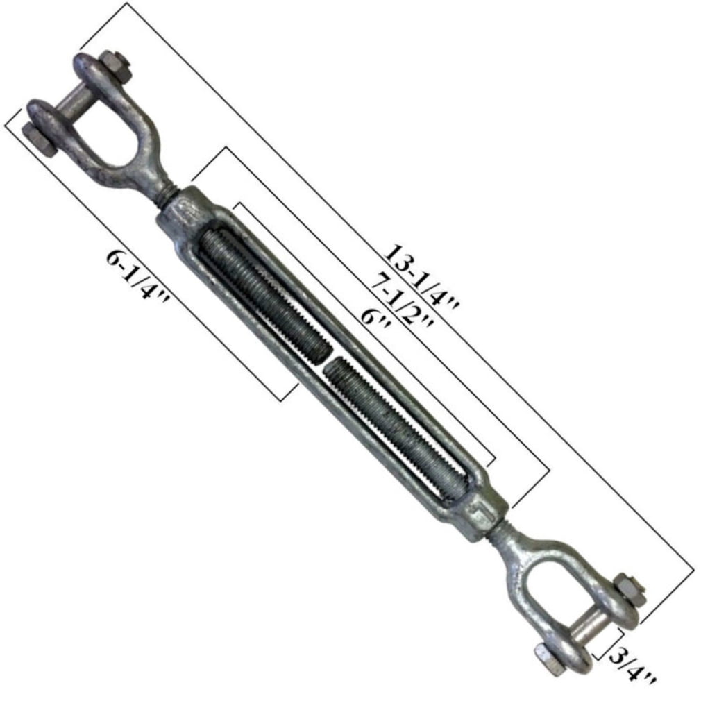 Jones Sports 1 2 X 6 Jaw Jaw Turnbuckle 8 PCS Walmart jones-sports-1-2-x-6-jaw-jaw-turnbuckle-8-pcs-walmart