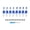 Blue stripes, variant on Low Noise Drone Propellers Compatible for Mini 3, Drone Propeller Blades Quadcopter Drone Propeller Props Quick Release Propeller(2 Pairs)(Sold without manufacturer warranty)