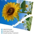 thumbnail image 3 of Disketp Blue Sky Sunflower Custom Puzzle Personalized Puzzles 1000 Pieces, Customized Picture Puzzle for Adult and Teens((29.5×19.7in, Vertical), 3 of 9