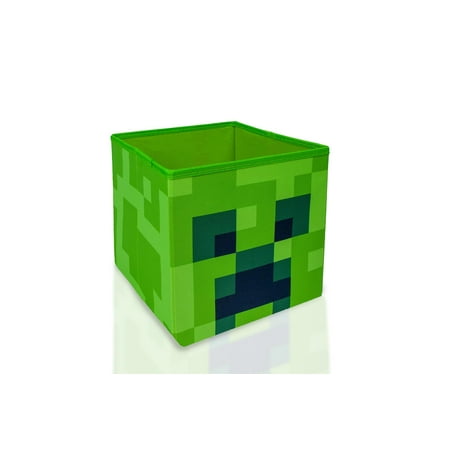 Minecraft Creeper Storage Cube Organizer, Green
