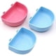 thumbnail image 1 of 3 Pcs Rabbit Feeder with Hook Food and Water Bowl on Cage for Rabbit/Guinea Pig/Chinchilla/Bunny,Plastic, 1 of 5