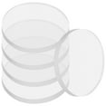 thumbnail image 1 of Minkissy 50Pcs Soft Rubber Flat Glass Table Top Bumper Transparent PVC For Furniture Owners Coffee Table, 1 of 8
