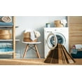 thumbnail image 2 of Ahgly Company Tapis Rond Lavable en Machine Intérieur Transitionnel Orange, 5 Pieds Rond, 2 of 7