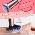thumbnail image 2 of BS-MALL Travel Makeup Brushes Kabuki Premium Synthetic Foundation Powder Concealers Short Handle But Full Size 7 PCS with Triangle Puff & Storage Bag (Rose Pink), 2 of 3