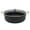 Black, variant on Infuse 10.5Qt Nonstick Aluminum Covered Caldero Jumbo Cooker Saute Pan with Glass Lid, Black