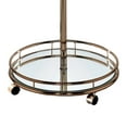 thumbnail image 4 of Furniture of America Hargrove Round Serving Cart, 4 of 5