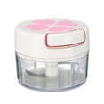thumbnail image 1 of sweethay Trituradora de ajo, prensa, rallador, pelador, molinillo, herramientas, Gadgets para accesorios de cocina, cortador de verduras Cocina y Comedor Rosado, 1 of 6