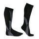 thumbnail image 2 of Calcetines de compresión deportivos de viaje, antideslizantes, con mangas para zapatillas. Negro S-M, 2 of 9