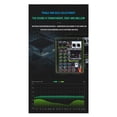 thumbnail image 3 of Professional 4 Channel Small Mixer 99 DSP Digital Recording Console Mixer Mobile Phone Live Broadcast Computer Home KTV, 3 of 8