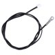 thumbnail image 2 of 10pcs NTC Thermistor Probe Temperature Sensor Round Pin Cold Pressed Terminal Connector 1 Meter 5K B3470, 2 of 4