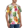 thumbnail image 5 of Rocae Hawaiian Pineappl for Men's Moisture-Wicking Crew Tee - T-Shirt for Sports, Outdoor Activities, and Casual WearX-Large, 5 of 9