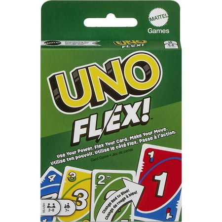 UPC 194735135967 product image for UNO Flex Card Game for Family Game Night  2 to 8 Players  Fun for Adults and Kid | upcitemdb.com