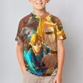thumbnail image 5 of The Legend of Zelda T-Shirts for Boys Girls, Kids 3D Print Short Sleeve, Unisex Crew Neck Tee Shirts for Youth, 5 of 9