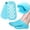 H, variant on Moisturizing Gel Socks Foot Care - Silicone Non Slip Heel Socks, Soft Feet Rough Skin, Chapped Foot Care Socks for Women & Men, Spa Dry Feet Hydration, Home Relaxation, Purple Makeup Organizers