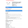 thumbnail image 2 of Front Right Brake Hose - Compatible with 1970 - 1975 Chevy Nova 1971 1972 1973 1974, 2 of 2