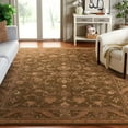 thumbnail image 2 of SAFAVIEH Antiquity Carmella Oriental Wool Area Rug, Olive/Gold, 8' x 8' Square, 2 of 14