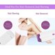 thumbnail image 3 of Kit de depilación indolora profesional Brillar depiladora táctil láser cuerpo cara pierna bikini afeitadora de mano enchufe estadounidense, 3 of 5