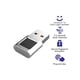 thumbnail image 5 of Btafrte Módulo Lector Huellas Dactilares USB para Windows 10 Hello Dongle Escáner Biométrico, 5 of 9