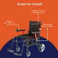 thumbnail image 4 of Feather Mobility Power Wheelchair for Adults - Foldable, Lightweight Electric Wheelchair, 1 Ct, 4 of 8