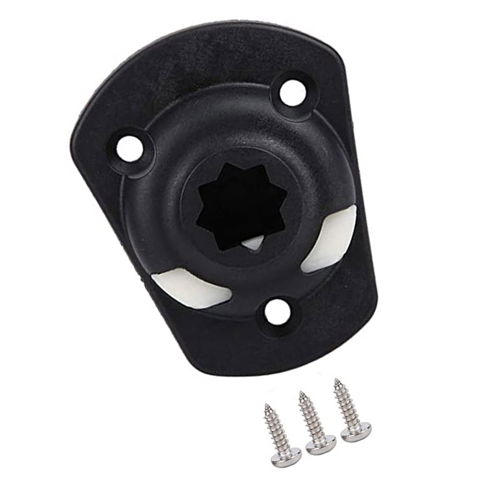 Light Weight Nylon Kayak Rod Holder Mount Base for Inflatable Boats Canoes Slide Rails Easy Install