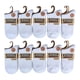 thumbnail image 3 of 10 pares de calcetines de media altura para mujer, calcetines térmicos, calcetines de algodón suaves y cómodos. 18cmx10cm, 3 of 9