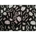 thumbnail image 5 of oneOone Cotton Poplin Black Fabric Scissor Dress Material Fabric Print Fabric By The Yard 42 Inch Wide, 5 of 6
