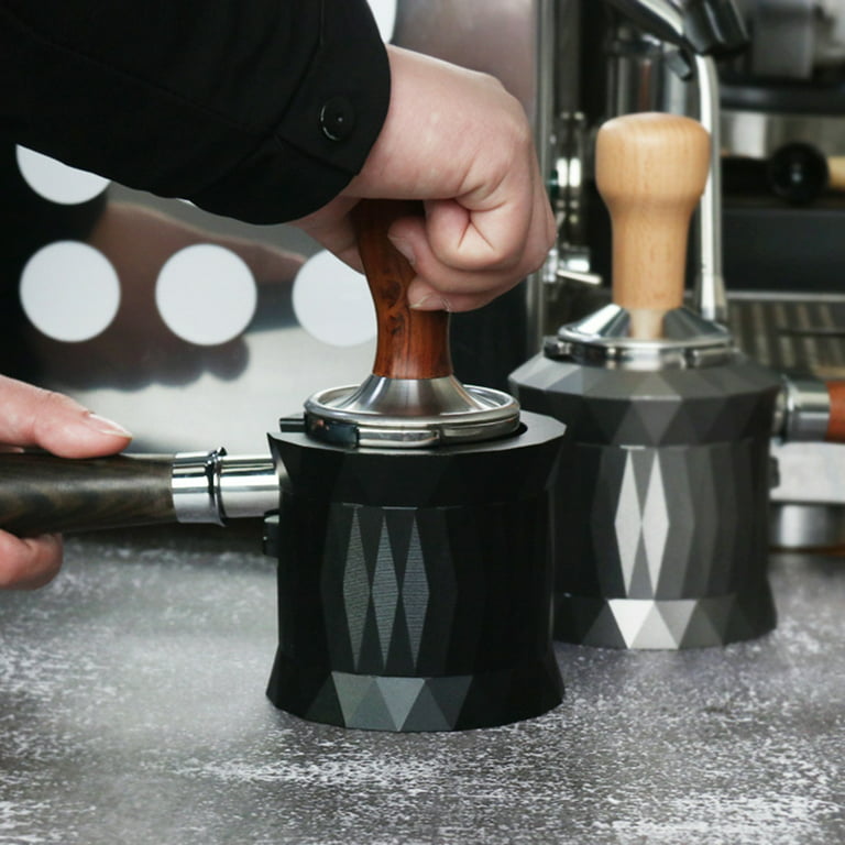 Coffee Tamper Stand - High Durability, Rust-proof Aluminum Alloy, Coffee  Espresso Portafilter Stand, Barista Accessories, Kitchen Supplies