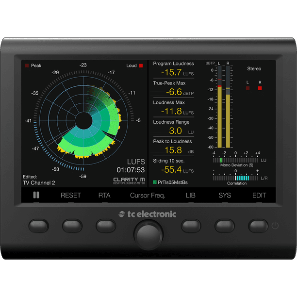 TC Electronic Clarity M - Desktop Audio Meter - Walmart.com