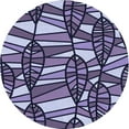 thumbnail image 1 of Ahgly Company Machine Washable Indoor Square Transitional Blue Area Rugs, 3' Square, 1 of 7