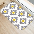 thumbnail image 3 of Modern Kitchen Mat Bedroom Entrance Doormat Yellow Geometric Pattern Home Floor Decor Living Room Carpet Bathroom Non-Slip Rug, 3 of 6