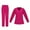 #-003Hot Pink, variant on Scrubs Sets for Women V Neck Solid Long Sleeve Jogger Suit with Multi Pockets Nurse Tops & Cargo Pant 2025 Medical Nursing Uniform Casual Workwear Scrub Sets Wine L