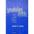 thumbnail image 2 of Vocabulary Myths: Applying Second Language Research to Classroom Teaching, 2 of 4