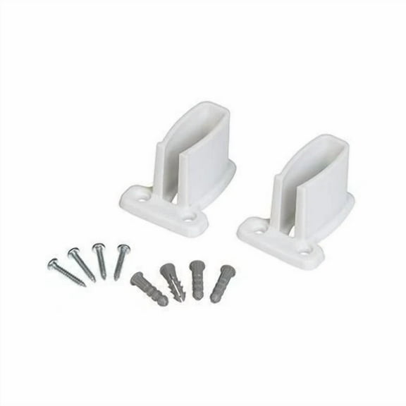 Closetmaid 2-Pack White Wall Shelf Bracket