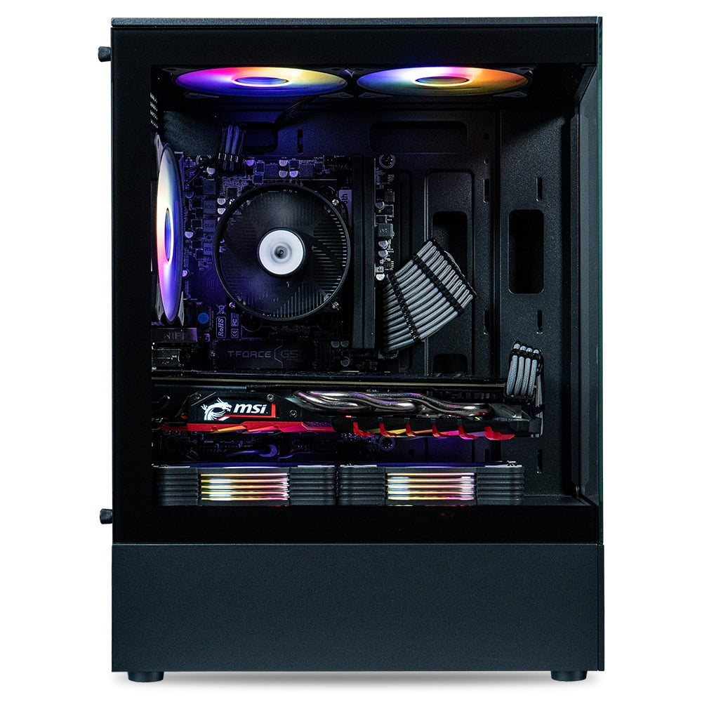 ViprTech Stryker 2.0 Gaming PC - AMD Ryzen 7 (4.1GHz), AMD RX 580 8GB, 32GB DDR4, 1TB SSD, Black