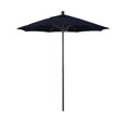 thumbnail image 5 of Pemberly Row 7.5' Bronze Market Umbrella in Pacifica Navy Blue, 5 of 5