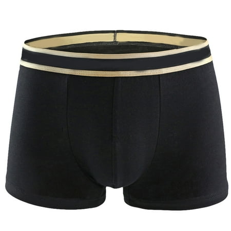 

NLAGER Boxer Briefs Fashion Men s Middle Waist Breathable Cotton U Convex Boxer Briefs Underwear