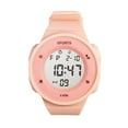 thumbnail image 2 of Eosunjian Men's Digital Watch Waterproof Shockproof Drop-Resistant Silicone Band Sport Watch for Teens Students Outdoor Activities Pink, 2 of 13
