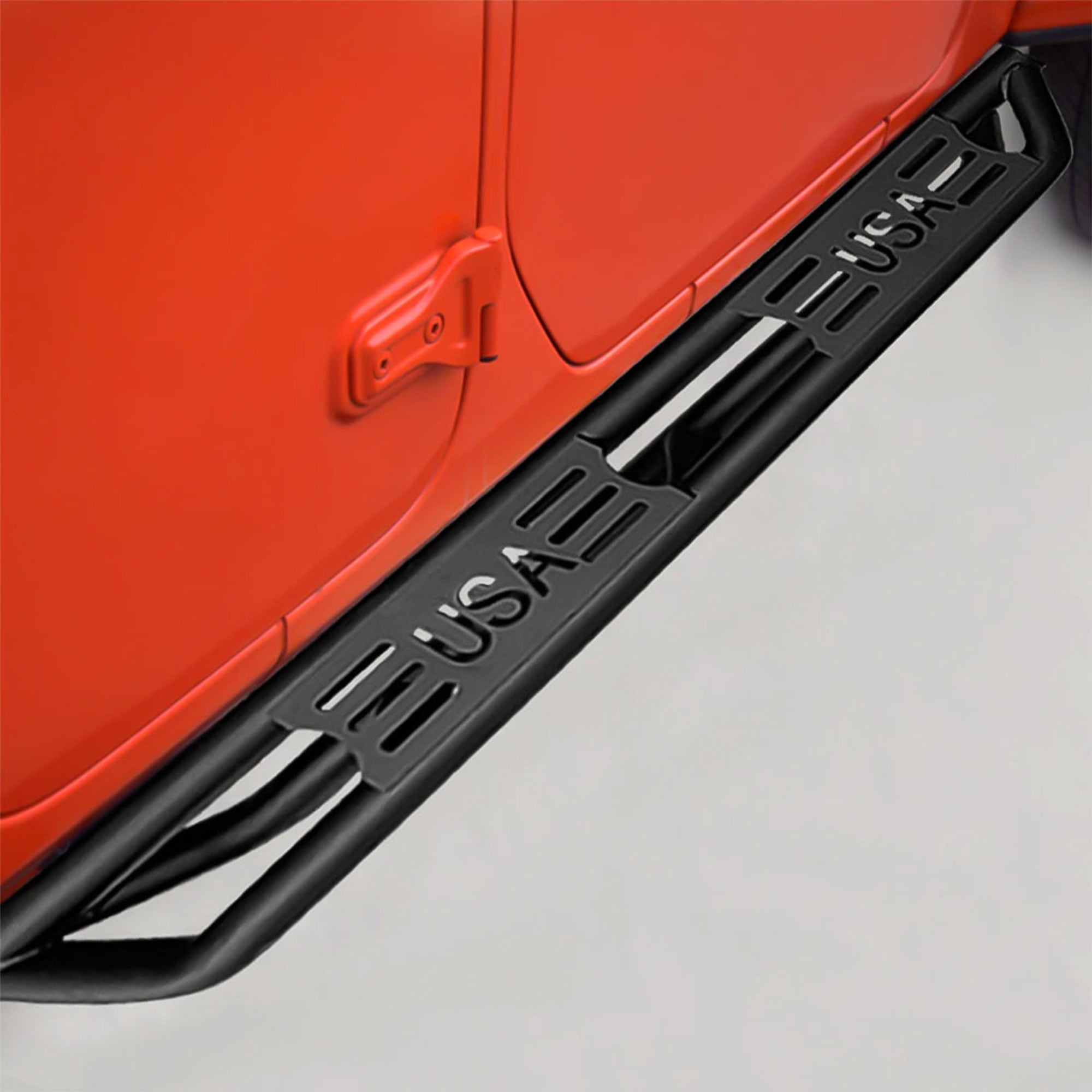 AMERICAN MODIFIED USA Style Side Step Bars for 18 to 23 Jeep Wrangler JL