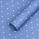 thumbnail image 1 of Zhuge Flores, regalos, papel para envolver regalos, pequeñas flores con puntos a prueba de agua, papel para envolver regalos (azul oscuro), 1 of 5