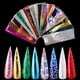 thumbnail image 3 of Fiudx Ofertas relámpago del día 24 rollos/juego de láminas para decoración de uñas, decoración artística de uñas de belleza mixta brillante, 3 of 6