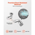 thumbnail image 3 of VEVOR 1080° Rotating Faucet Extend, 2 Sprayer Modes Sink Water Faucet Aerator Extension, Kitchen Bathroom Rotatable Spray Attachment with Brass Robotic Arm, Rotating Splash Filter Wash Hand/Hair/Face, 3 of 9