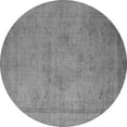 thumbnail image 1 of Ahgly Company Indoor Round Oriental Gray Industrial Area Rugs, 5' Round, 1 of 4