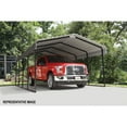thumbnail image 3 of Arrow 12 x 24 x 7 ft Charcoal Carport, 3 of 19